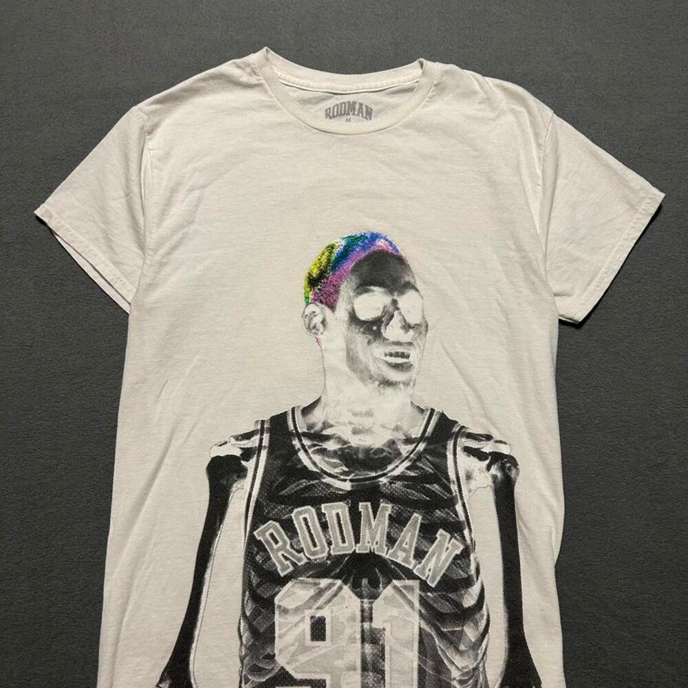 Rodman-apparel Men's White T-shirt